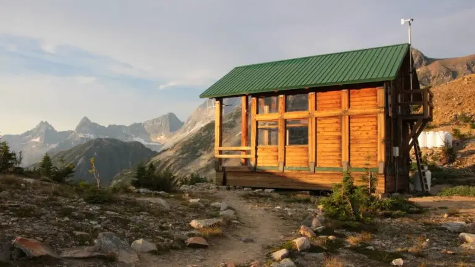 Asulkan Cabin backcountry hut photo