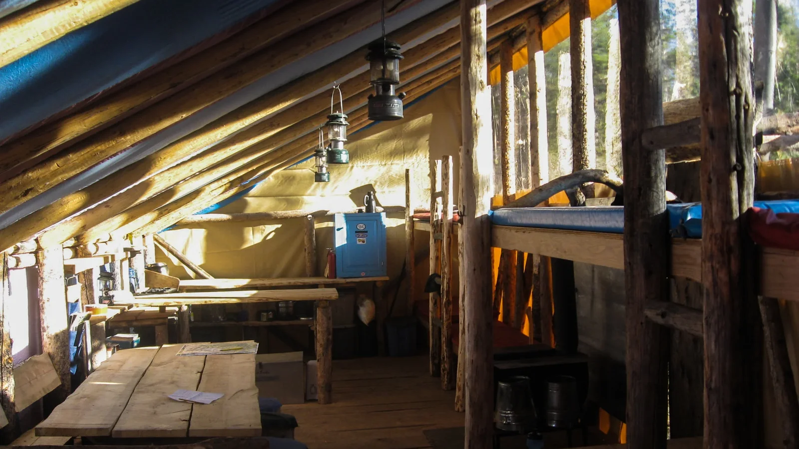 Bench Hut backcountry hut photo