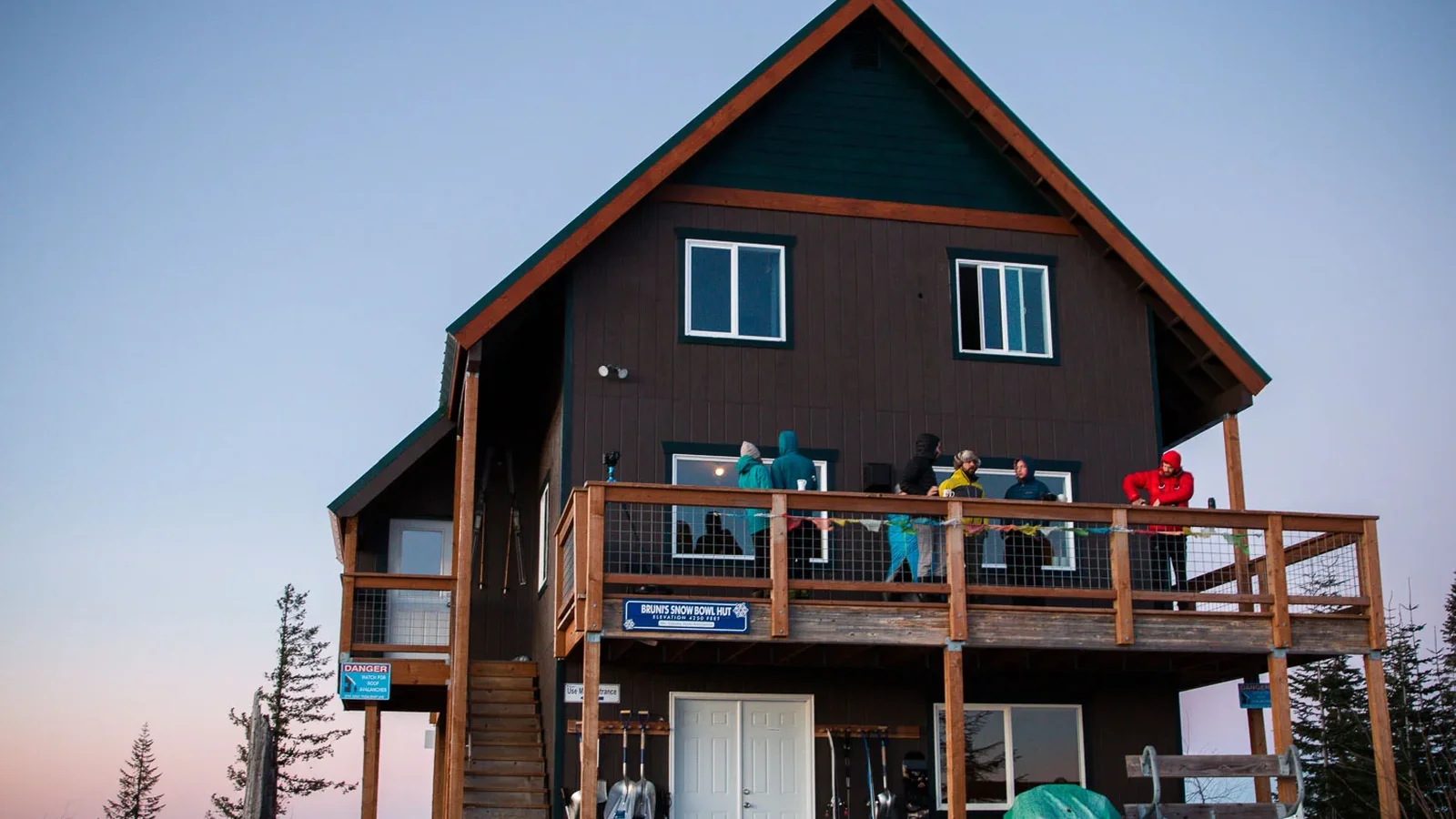 Bruni's Snow Bowl Hut backcountry hut photo