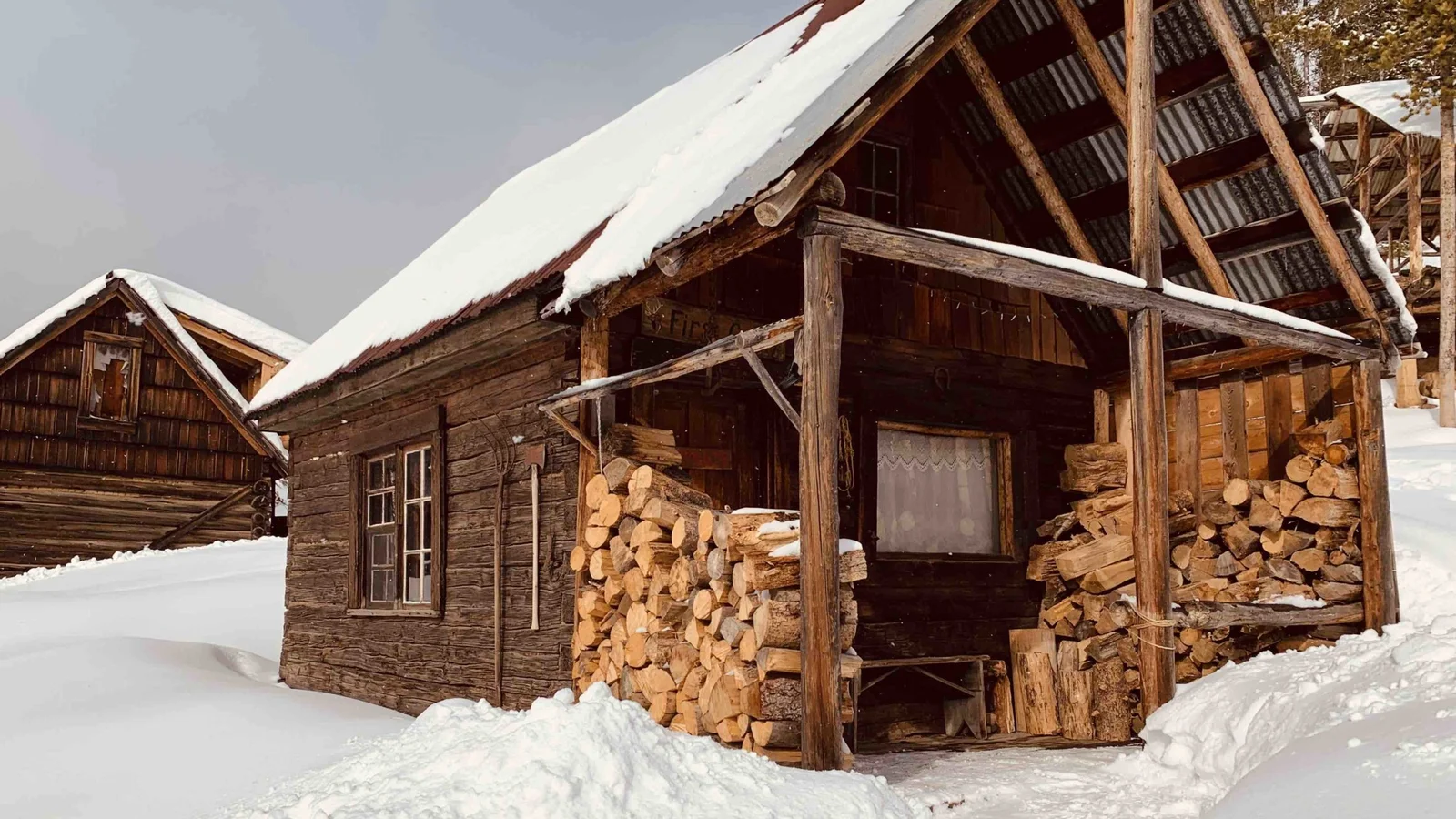 Burgdorf Hot Springs Cabins backcountry hut photo