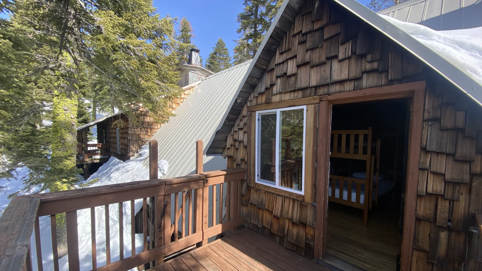 Clair Tappaan Lodge backcountry hut photo