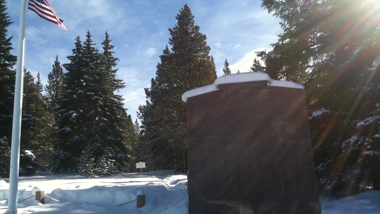Continental Divide Cabin backcountry hut photo