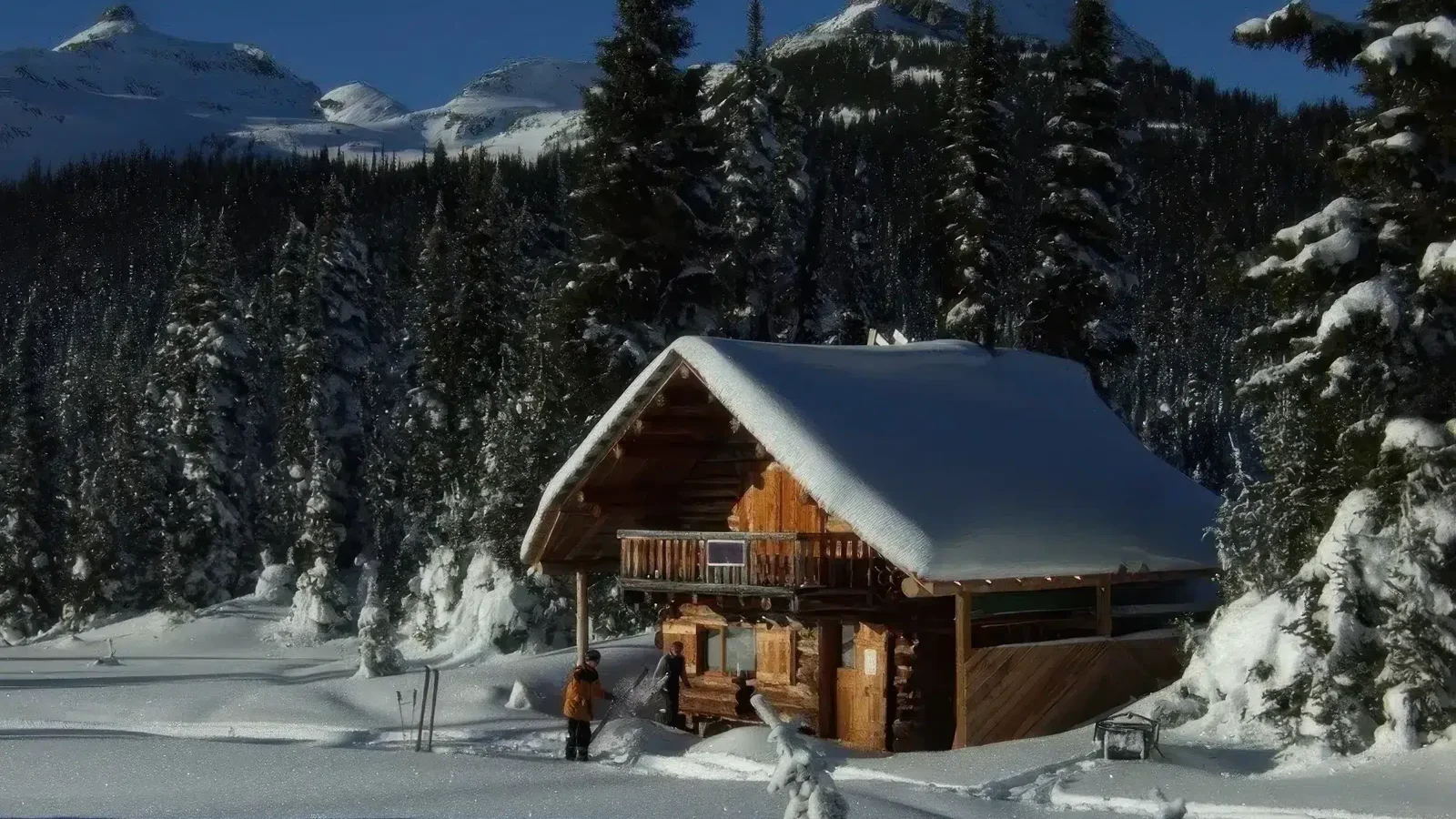 Dave Henry Lodge backcountry hut photo