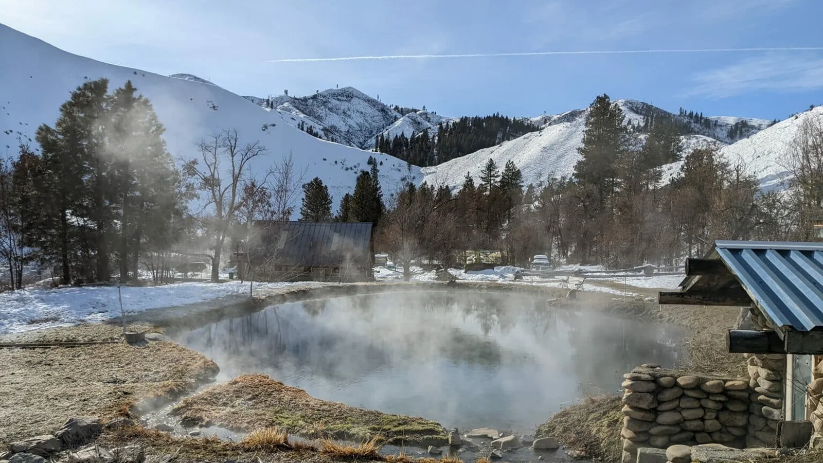 Dunton Hot Springs backcountry hut photo