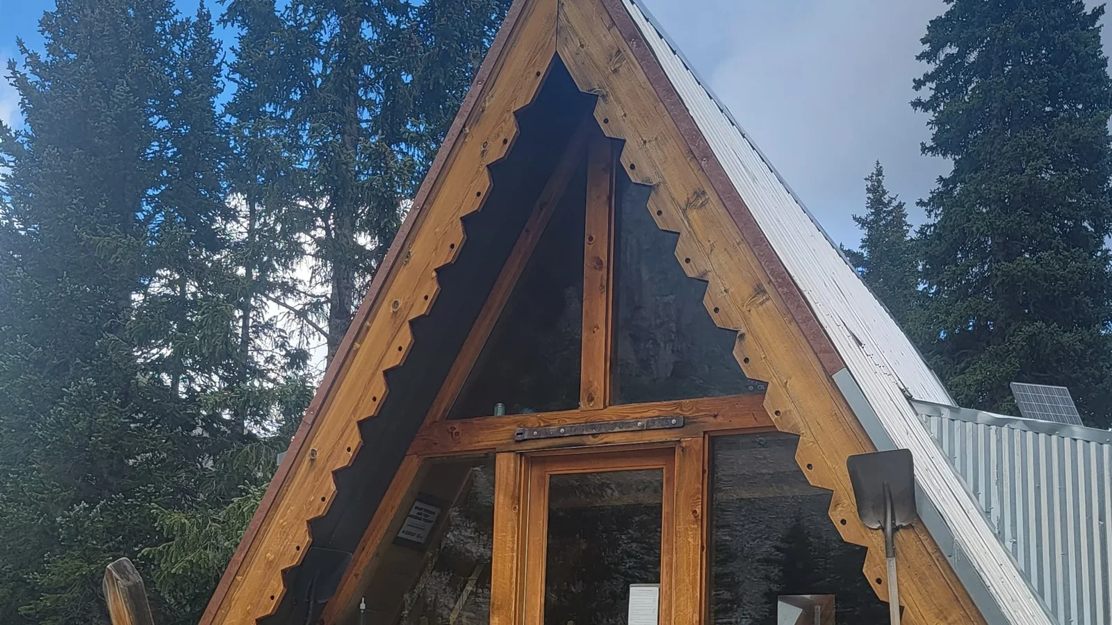 Friends' Hut backcountry hut photo