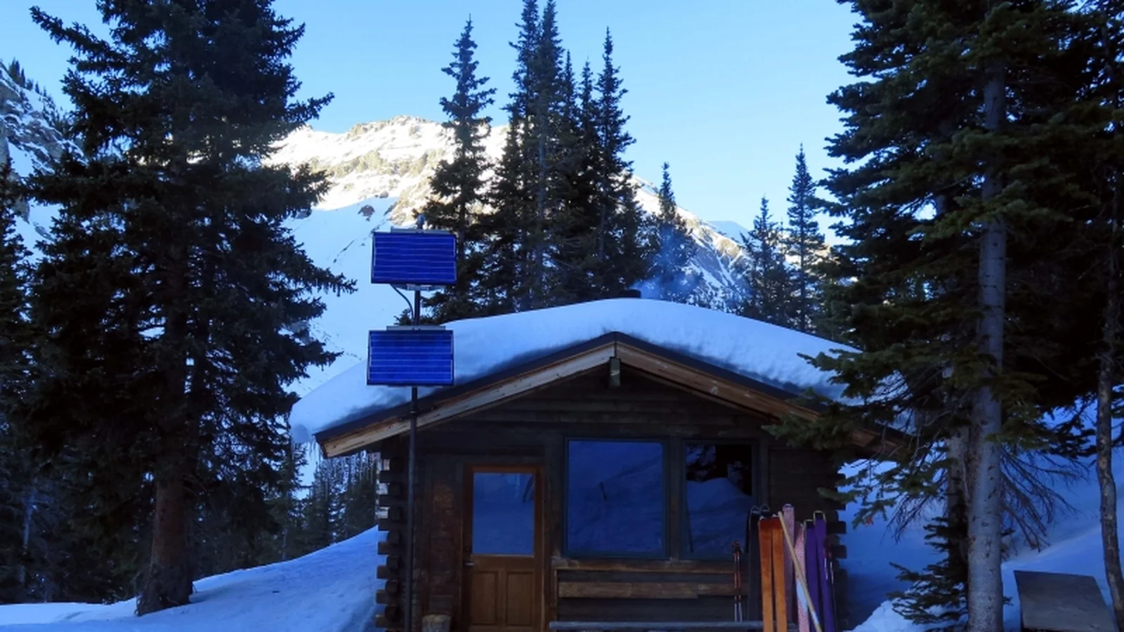 Green Wilson Hut backcountry hut photo
