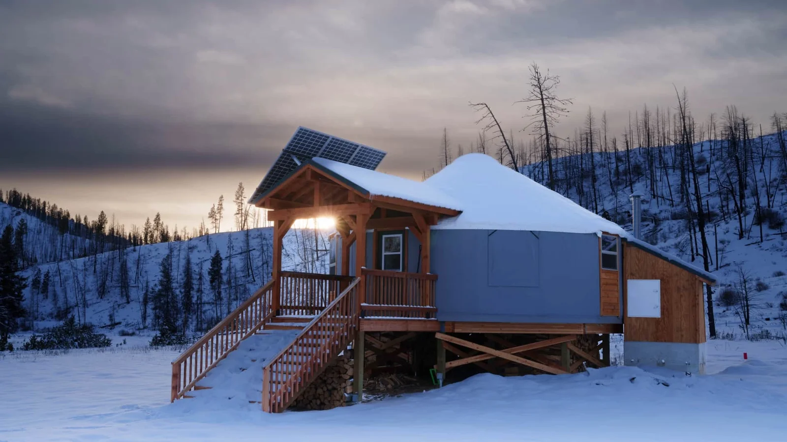Keller Peak Ski Hut backcountry hut photo