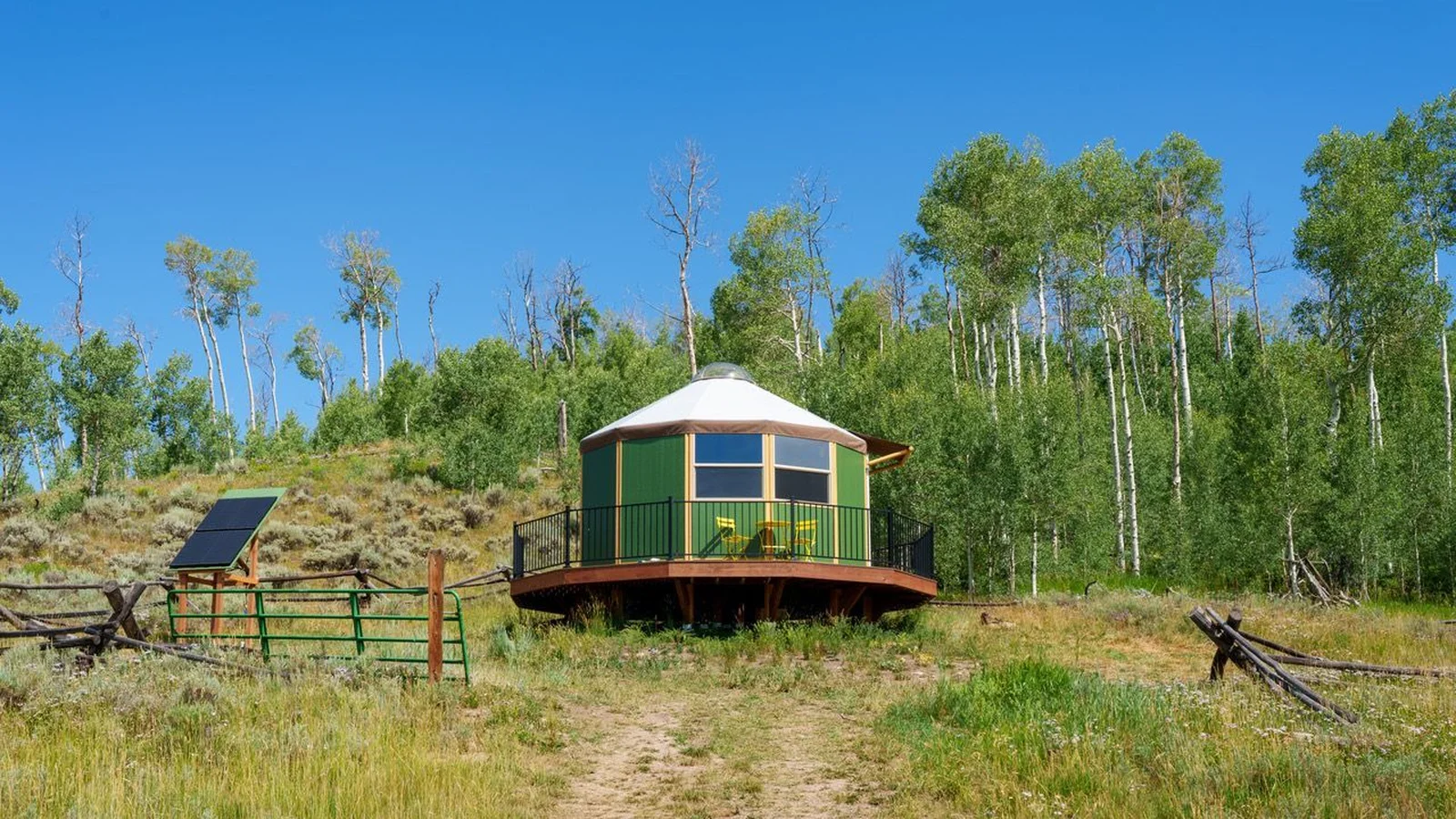 North Fork Canadian Yurt backcountry hut photo