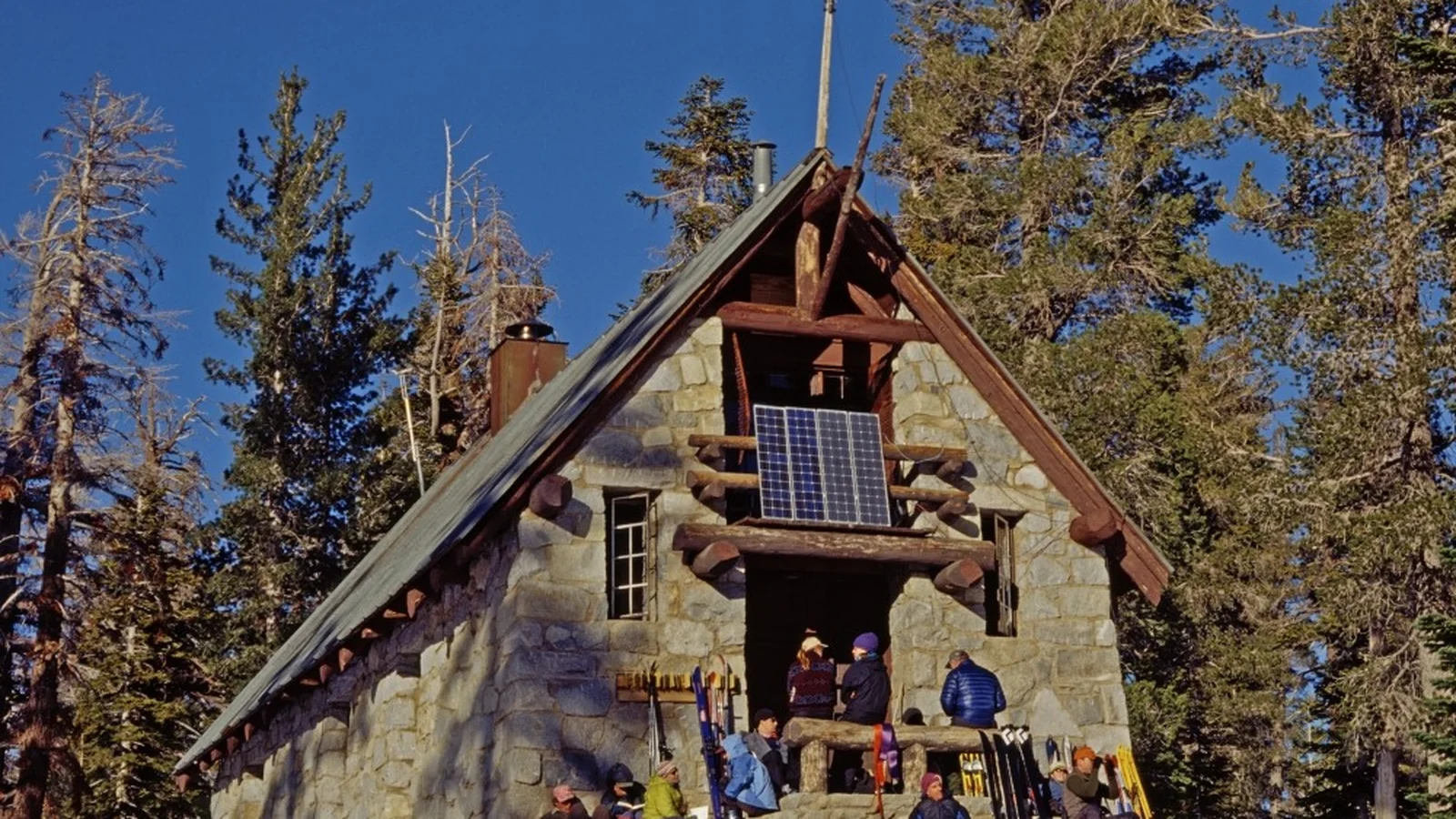 Ostrander Ski Hut backcountry hut photo