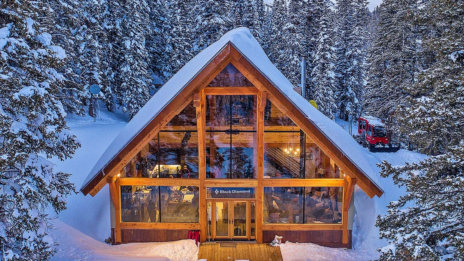 Red Mountain Alpine Lodge backcountry hut photo