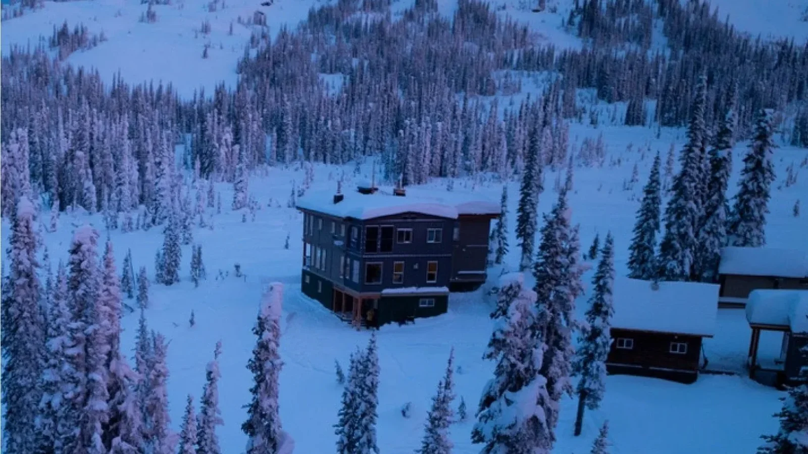 Sol Mountain Lodge backcountry hut photo