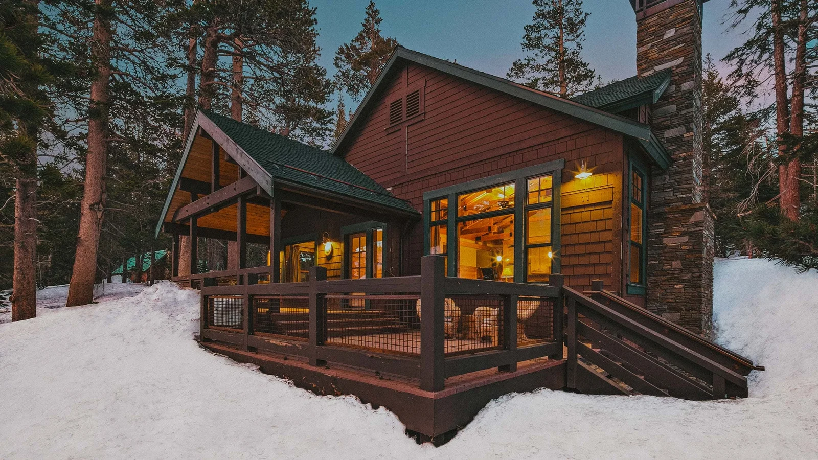 Tamarack Lodge backcountry hut photo