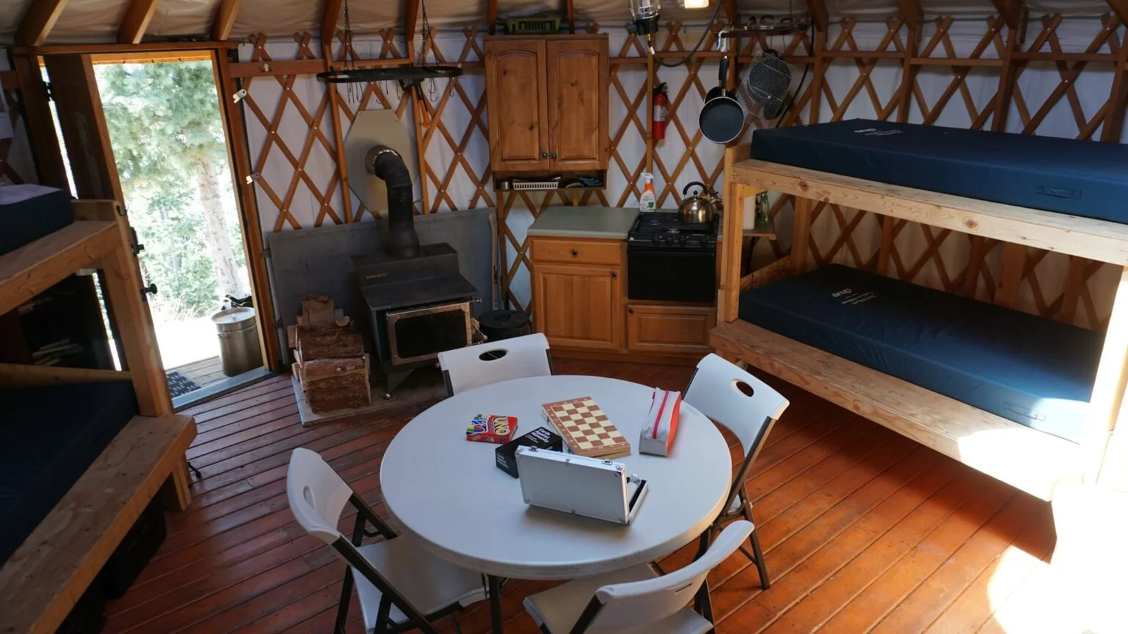 TUNA Yurt backcountry hut photo